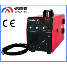MIG-150 máquina de soldadura portátil con alta frecuencia y precio económico